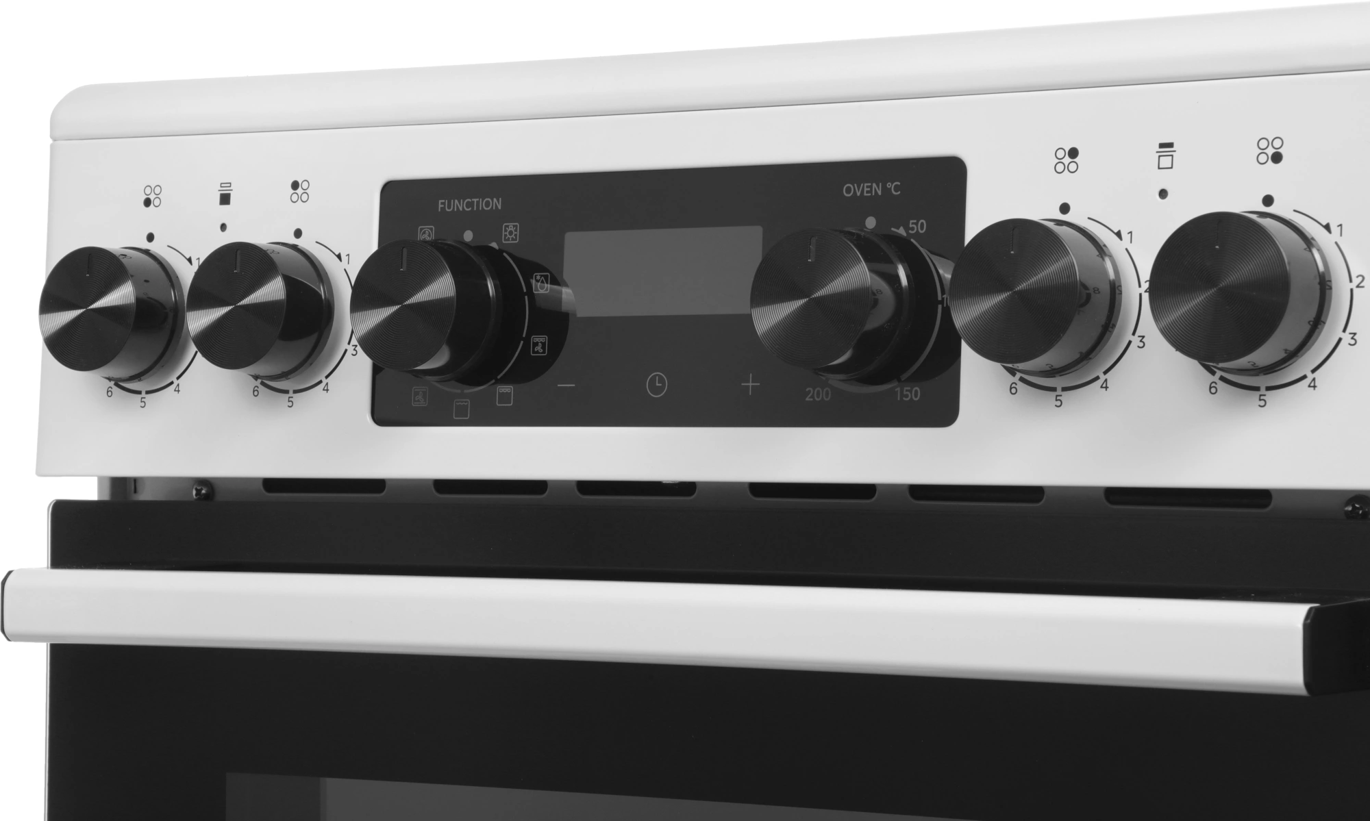 Плита Электрическая Midea MFO-D4E20T9E(WH) белый/черный стеклокерамика (без крышки) — миниатюра 14