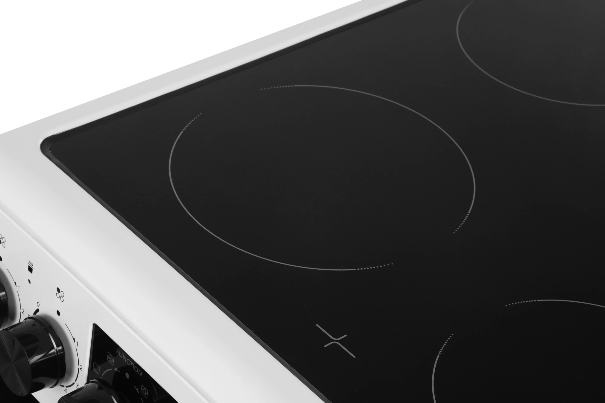 Плита Электрическая Midea MFO-D4E20T9E(WH) белый/черный стеклокерамика (без крышки) — миниатюра 15