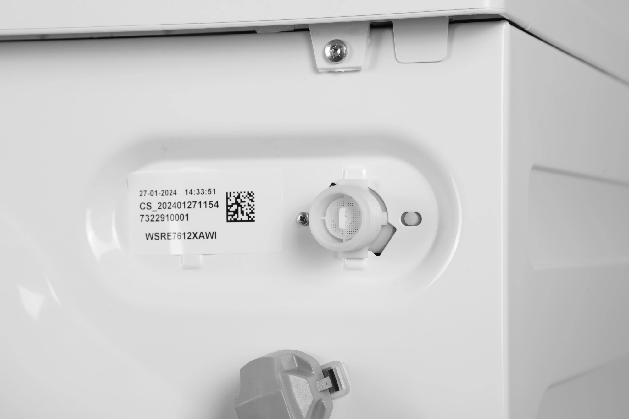 Стиральная машина Beko WSRE7612XAWI класс: A загр.фронтальная макс.:7кг белый инвертор — миниатюра 2