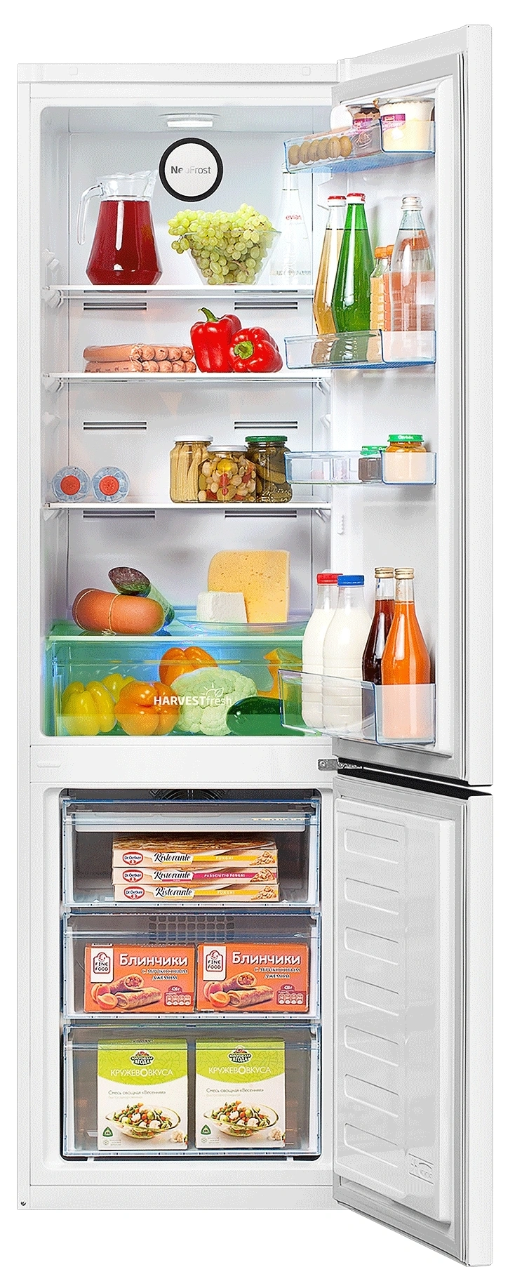 Холодильник Beko B3R0CNK312HW 2-хкамерн. белый — фото 1