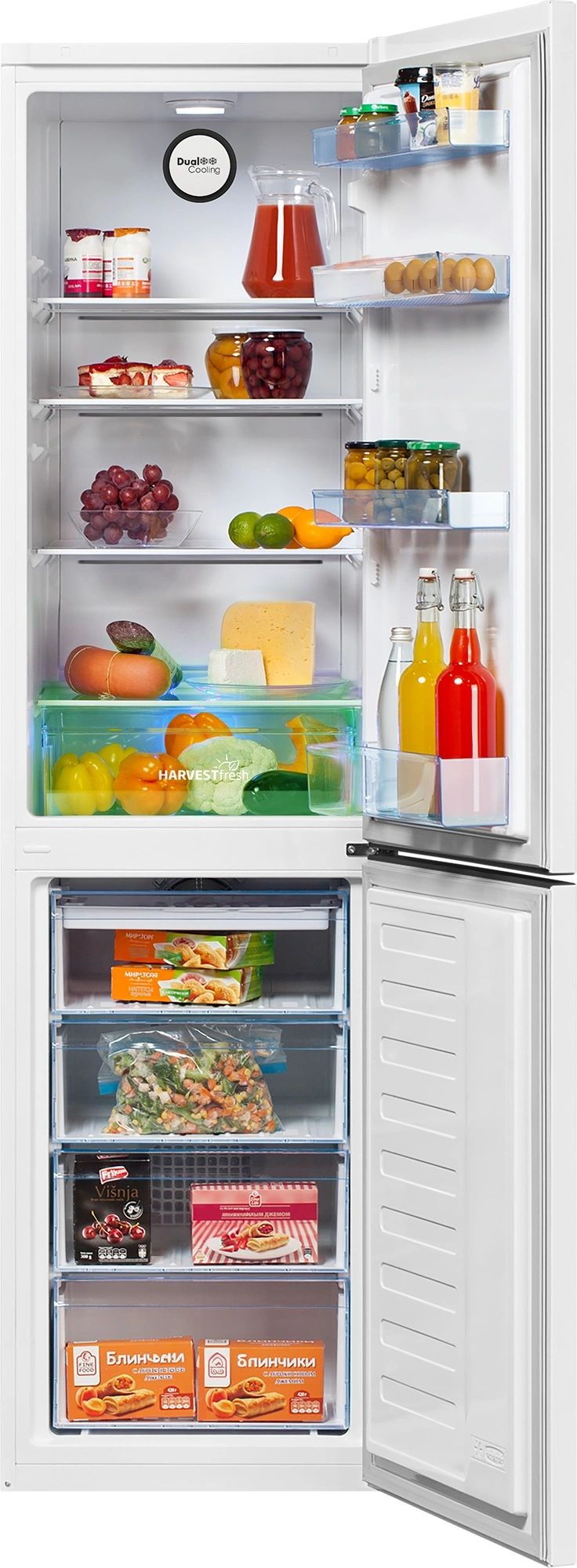 Холодильник Beko B3R0CNK332HW 2-хкамерн. белый — фото 1