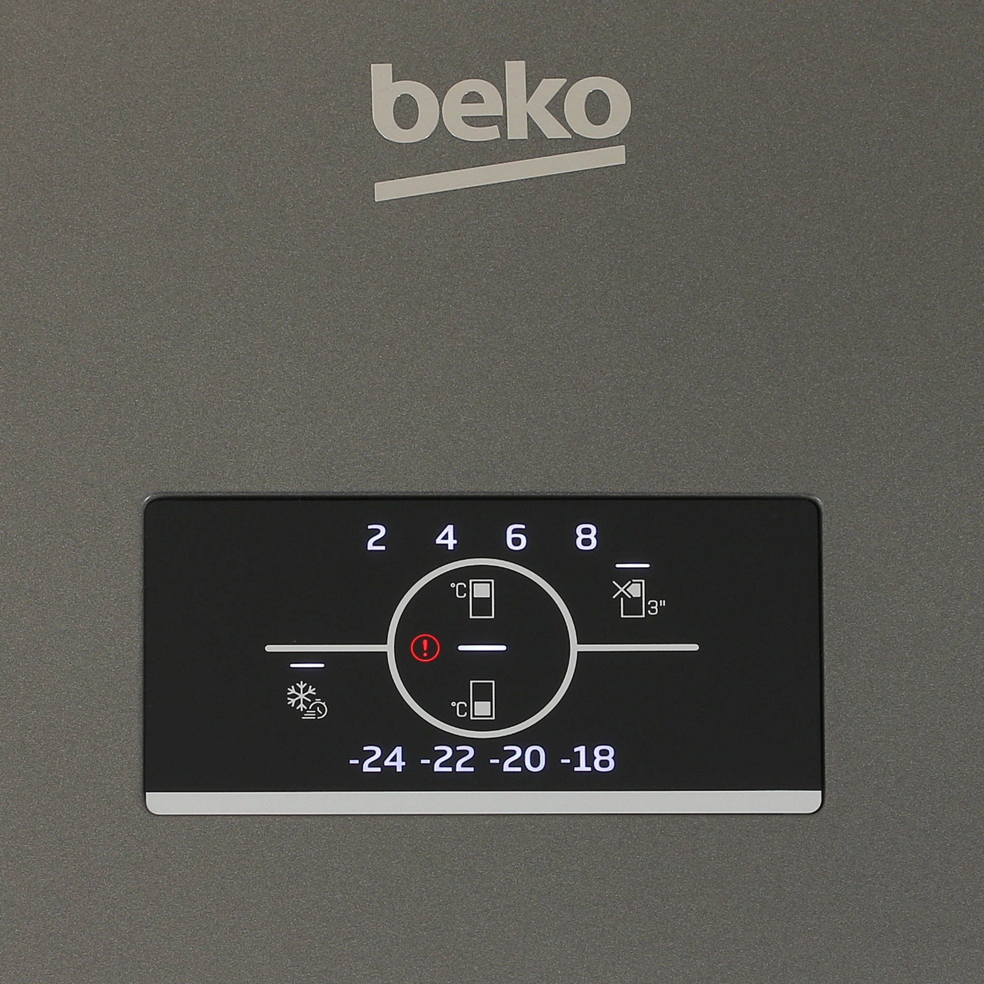 Холодильник Beko B3R0CNK332HG 2-хкамерн. серый — миниатюра 8