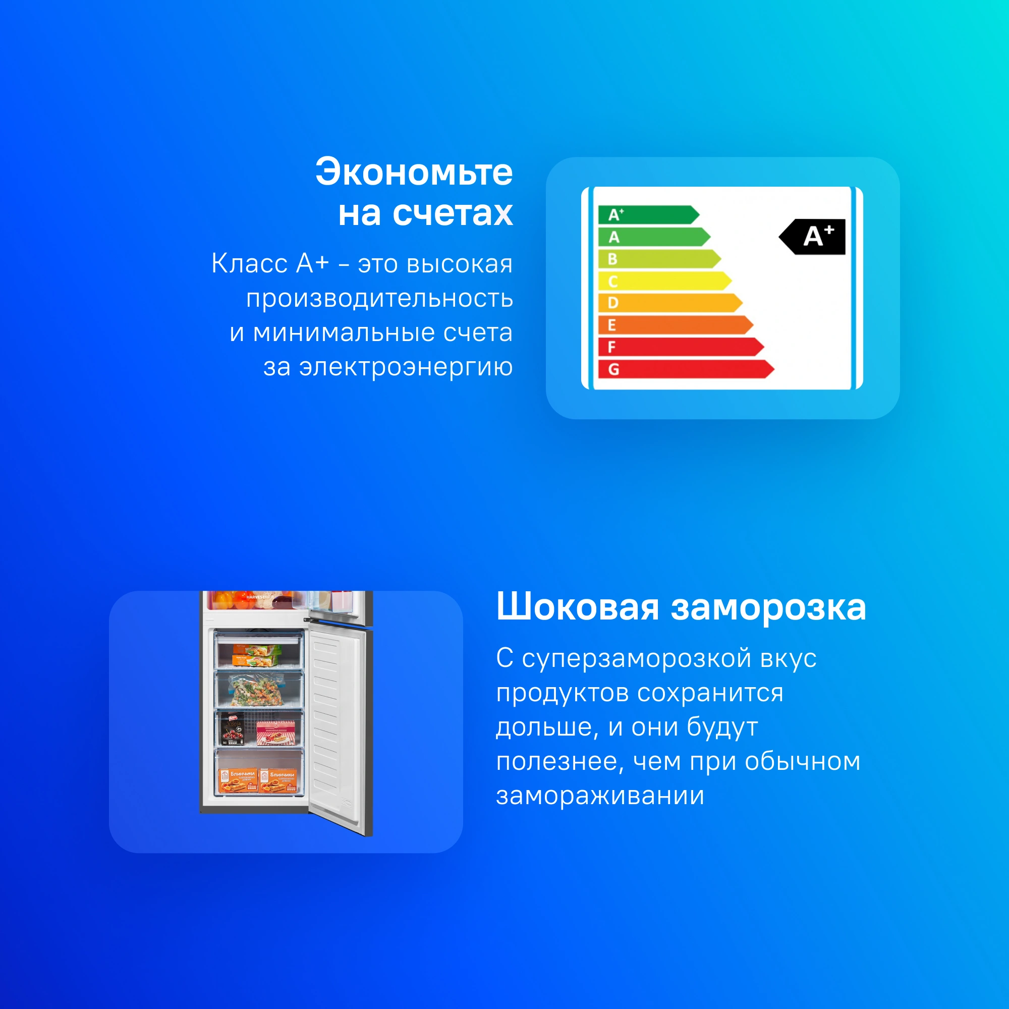 Холодильник Beko B3R0CNK332HG 2-хкамерн. серый — миниатюра 6
