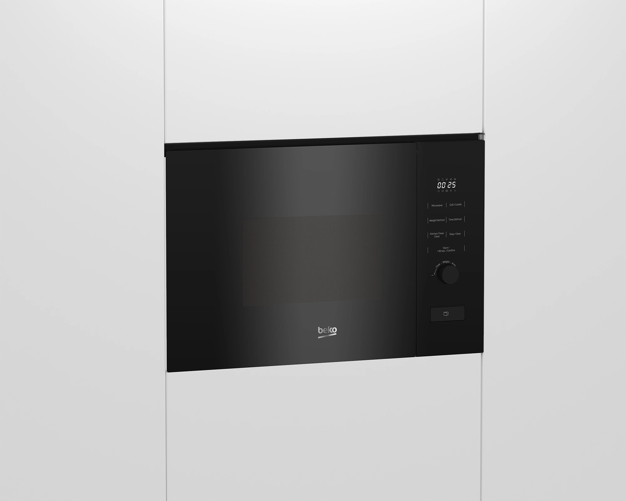 Микроволновая печь Beko BMGB 20212 B 20л. 800Вт черный (встраиваемая) — миниатюра 3