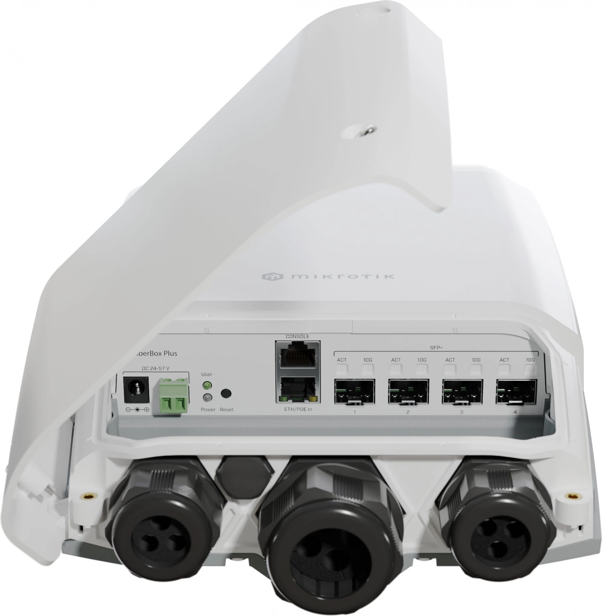 Коммутатор MikroTik FiberBox Plus CRS305-1G-4S+OUT (L3) 1x1Гбит/с 4SFP+ 1PoE управляемый — миниатюра 4