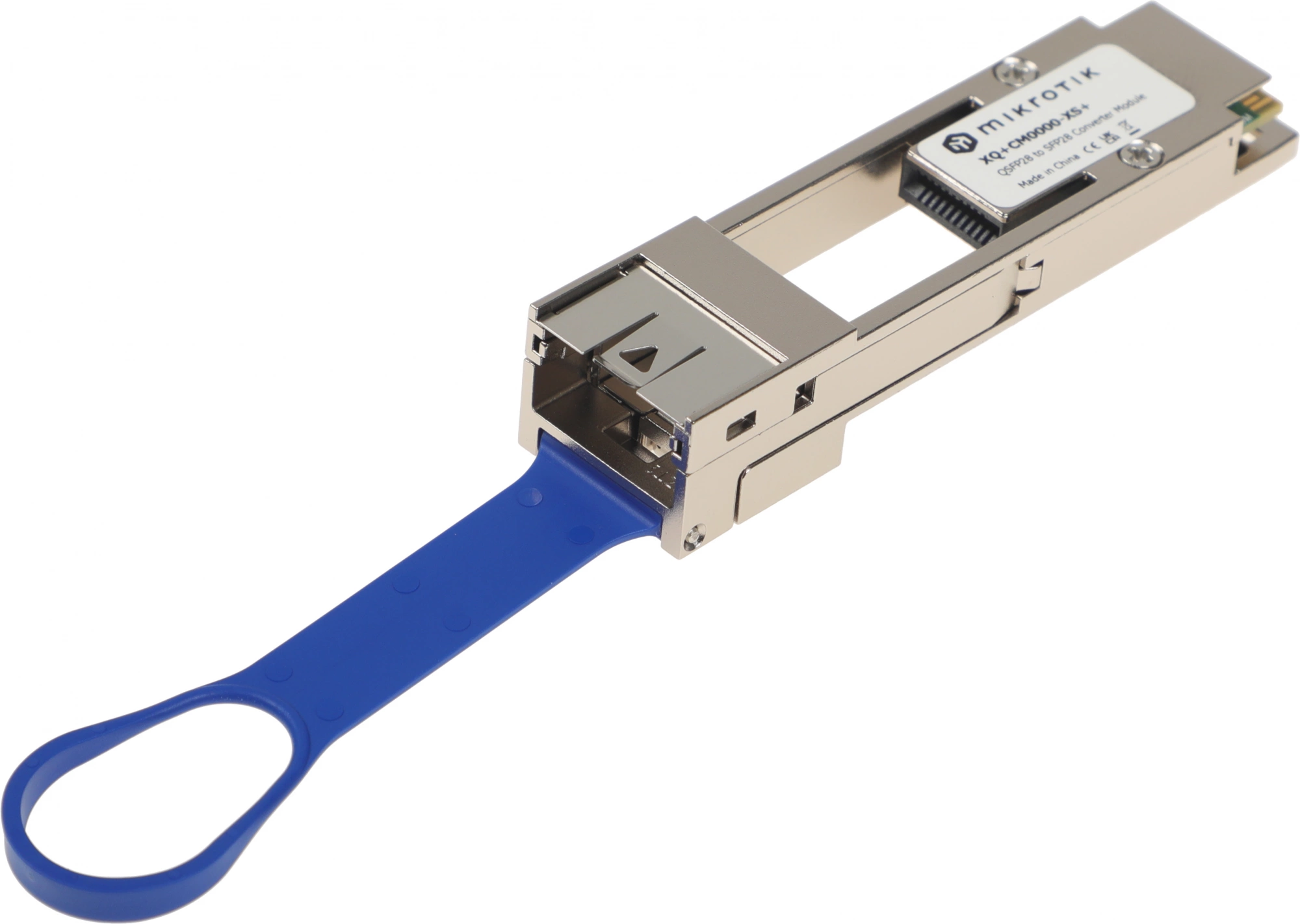 Адаптер MikroTik XQ+CM0000-XS+ 0.01м серый QSFP28-SFP28 — миниатюра 3