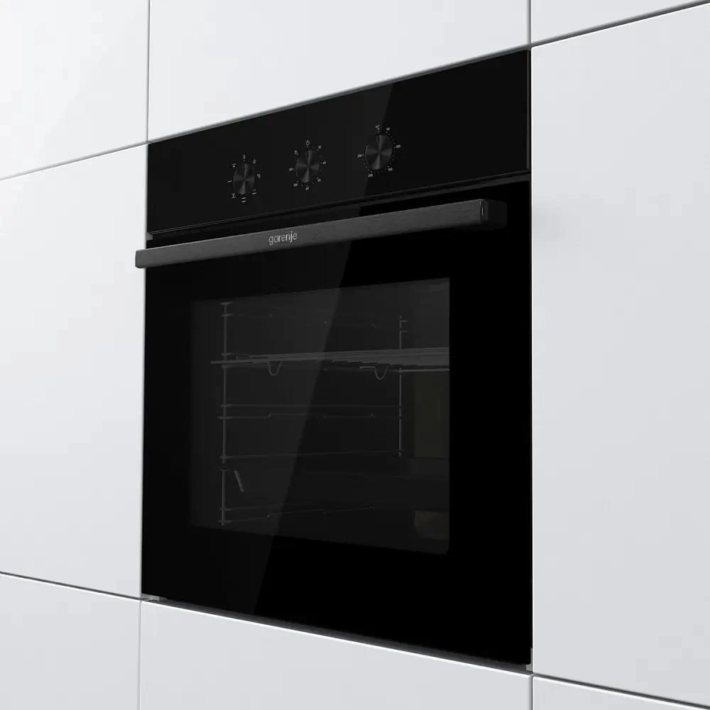 Духовой шкаф Электрический Gorenje BO6725E02NBG черный — миниатюра 3