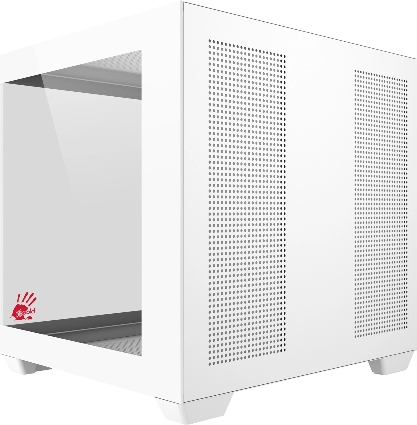 Корпус Bloody CC-121 белый без БП mATX 7x120mm 1xUSB2.0 1xUSB3.0 audio — миниатюра 7