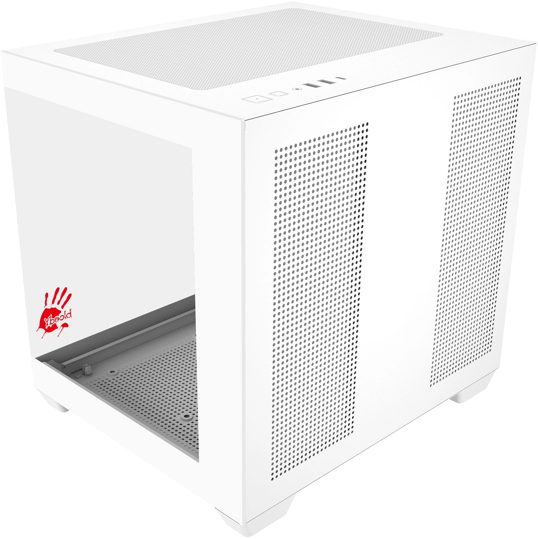 Корпус Bloody CC-121 белый без БП mATX 7x120mm 1xUSB2.0 1xUSB3.0 audio — миниатюра 8