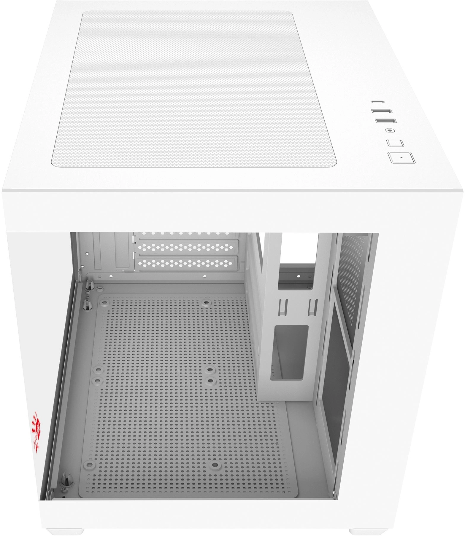 Корпус Bloody CC-121 белый без БП mATX 7x120mm 1xUSB2.0 1xUSB3.0 audio — миниатюра 15