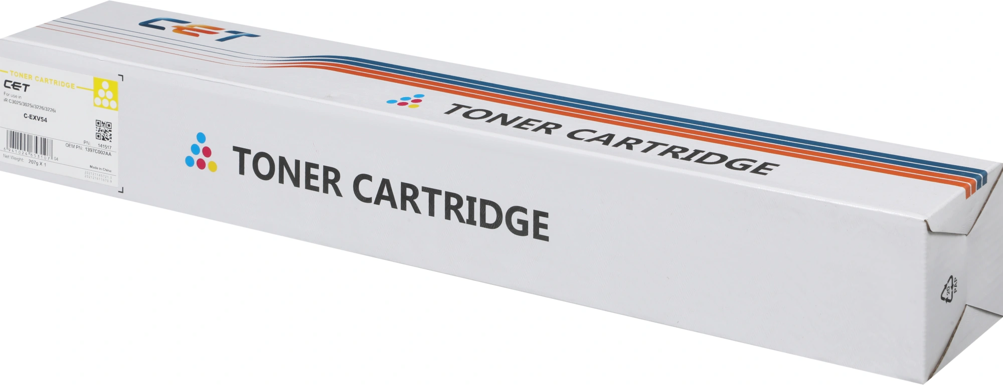 Картридж лазерный Cet CET141517 C-EXV54/1397C002AA желтый (8500стр.) для Canon iRC3025/iRC3025i — миниатюра 2