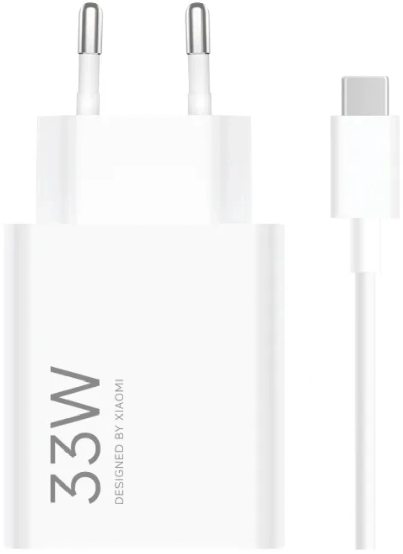 Сетевое зар./устр. Xiaomi BHR9956EU 33W 3A (PD) USB универсальное белый — фото 1