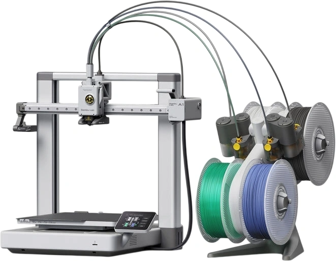 Принтер 3D Bambu Lab A1 Combo EU 256x256x256мм PLA/PET-G 0.1мкм — миниатюра 6