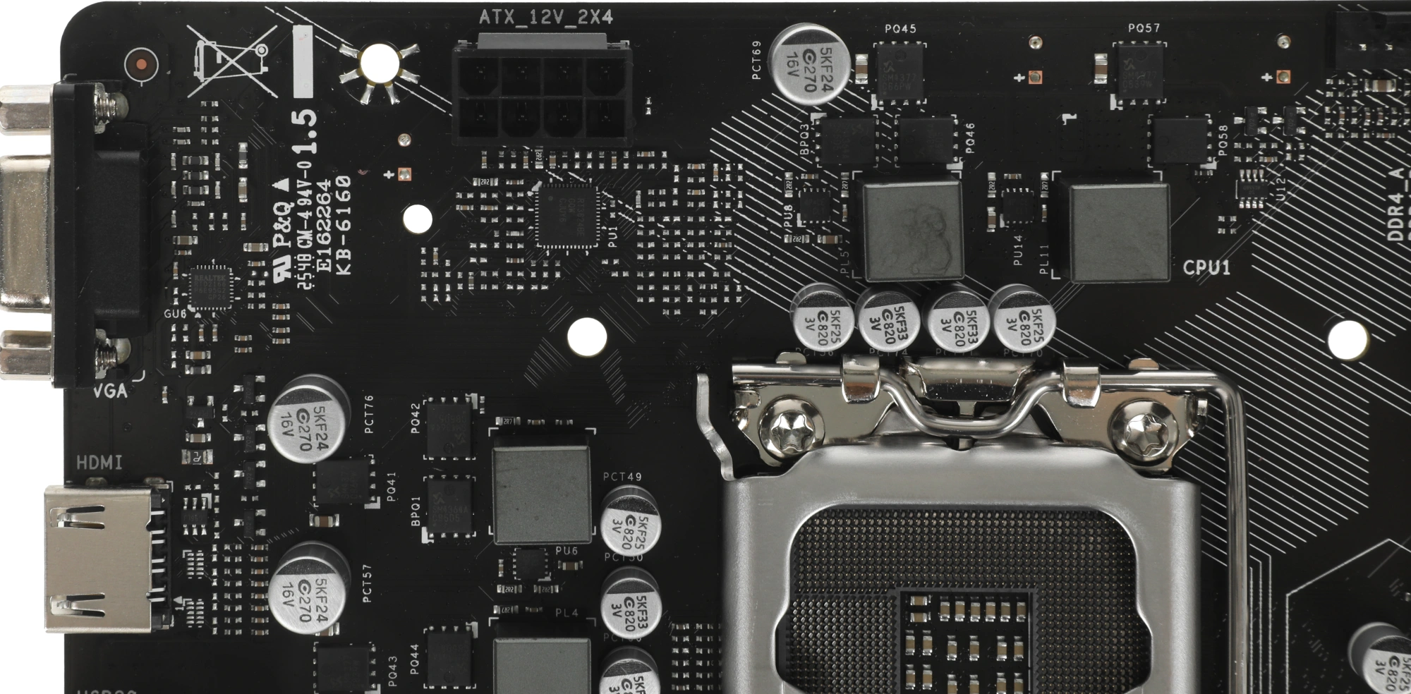 Материнская плата Biostar H610MHC 2.0 Soc-1700 Intel H610 2xDDR4 mATX AC`97 8ch(7.1) GbLAN+VGA+HDMI — миниатюра 10