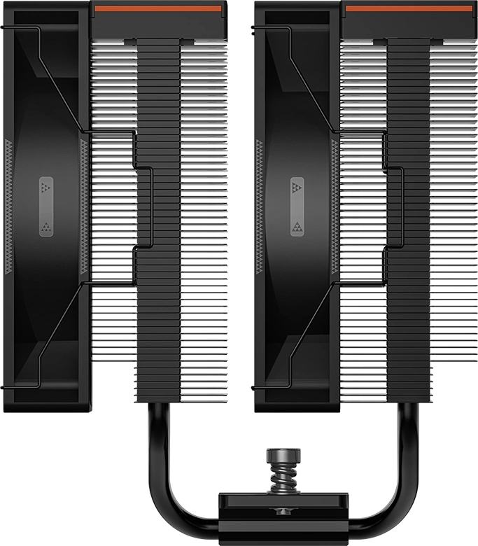 Устройство охлаждения(кулер) PcCooler RT620 Digital Soc-AM5/AM4/1151/1200/2066/1700 черный 4-pin 34.9dB Al+Cu LCD 265W Ret (RT620-BKNWYL-GL) — миниатюра 5