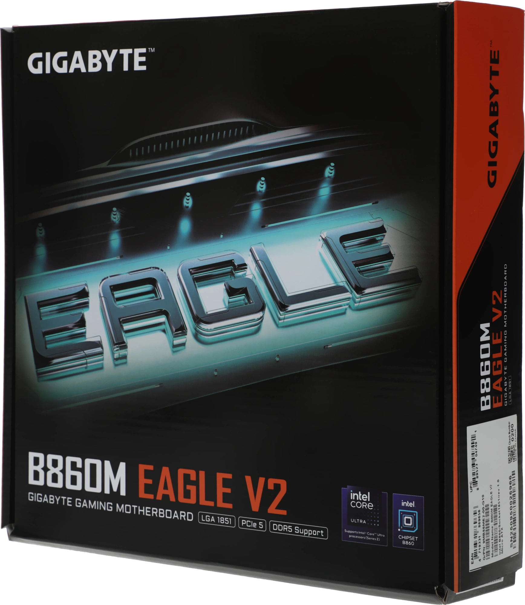 Материнская плата Gigabyte B860M EAGLE V2 Soc-1851 Intel B860 2xDDR5 mATX AC`97 8ch(7.1) 2.5Gg RAID+HDMI+DP — миниатюра 9