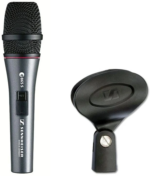 Микрофон проводной Sennheiser E 865-S черный — миниатюра 5