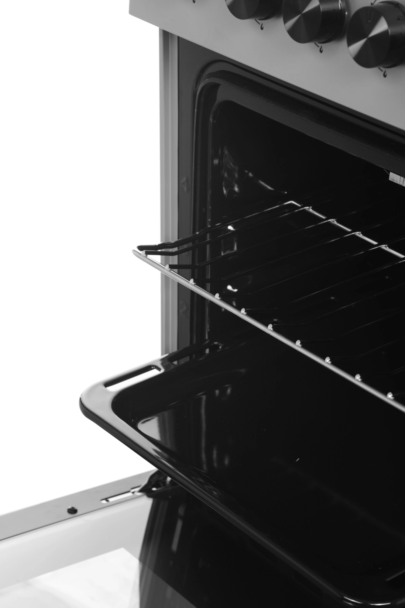 Плита Газовая Midea MFO-M4G20T0E(SL) серебристый/черный (стеклянная крышка) реш.чугун — миниатюра 7