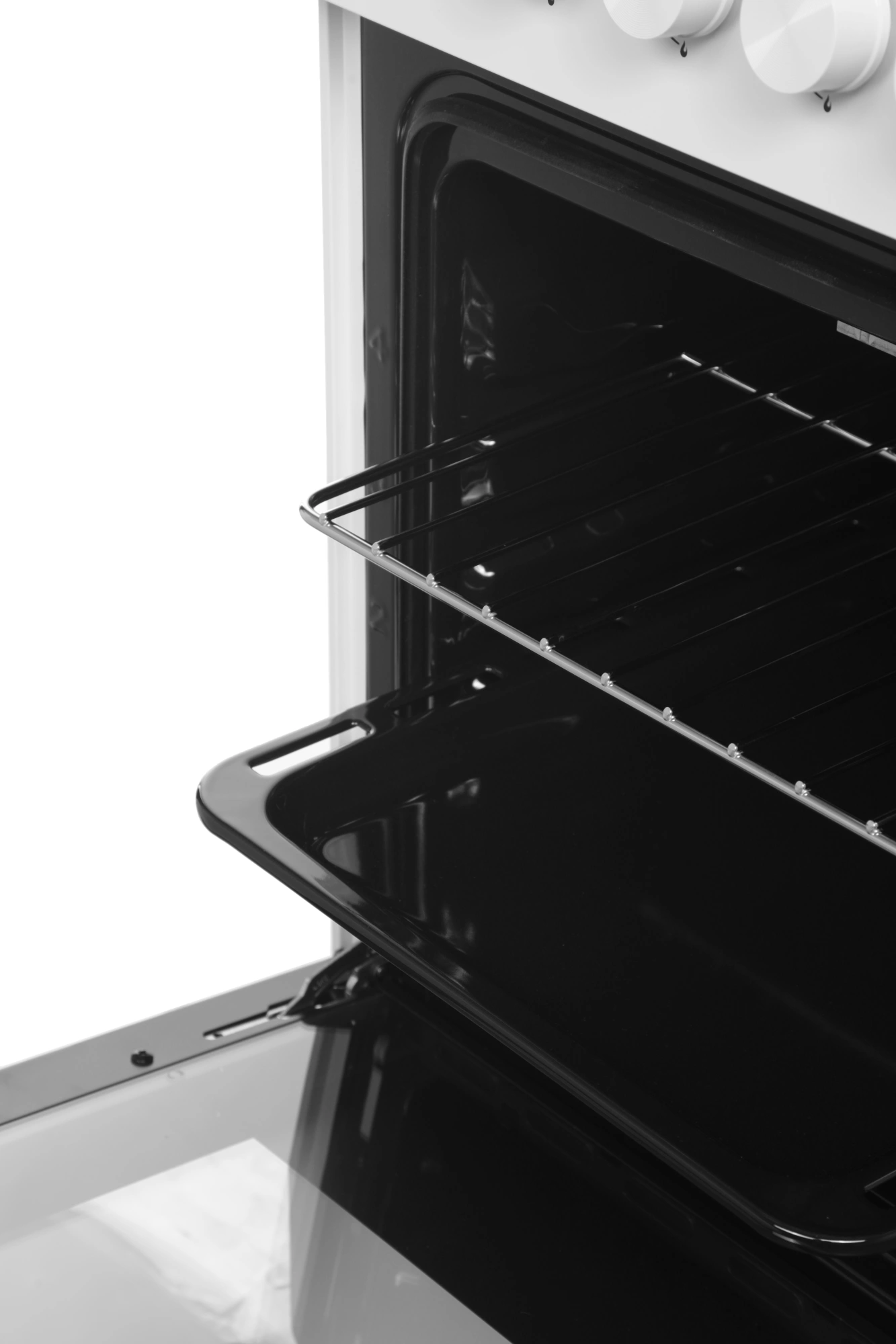Плита Газовая Midea MFO-M4G20T0E(WH) белый/черный (стеклянная крышка) реш.чугун — миниатюра 6