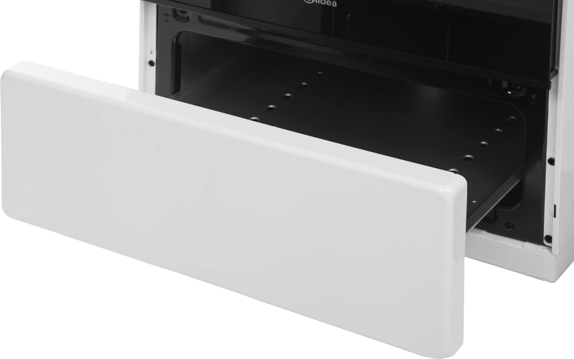 Плита Газовая Midea MFO-M4G20T0E(WH) белый/черный (стеклянная крышка) реш.чугун — миниатюра 16
