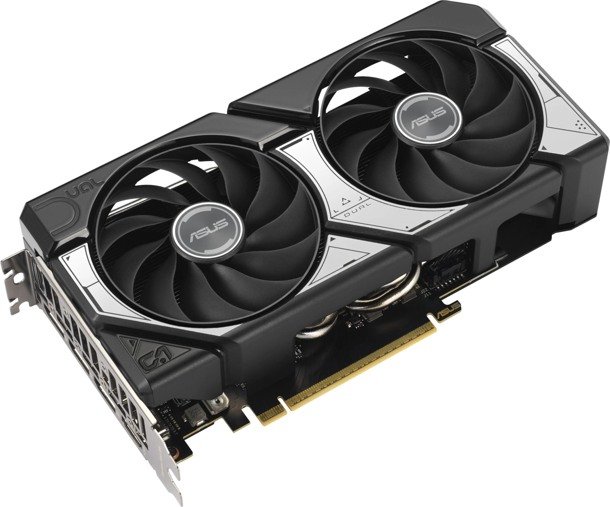 Видеокарта Asus PCI-E 5.0 DUAL-RTX5060TI-O16G NVIDIA GeForce RTX 5060TI 16Gb 128bit GDDR7 2602/28000 HDMIx1 DPx3 HDCP Ret — миниатюра 2