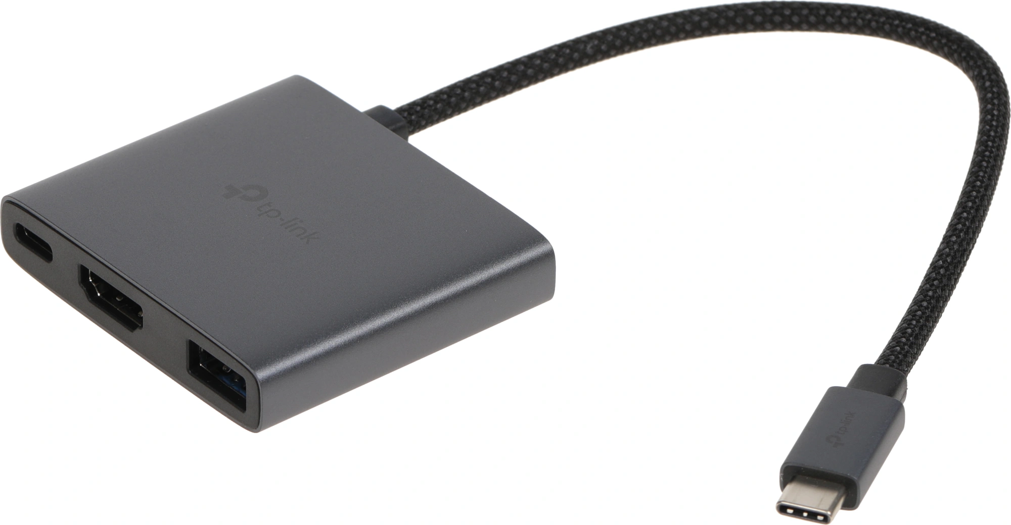 Разветвитель USB-C TP-Link UH3020C 1порт. серый — фото 1