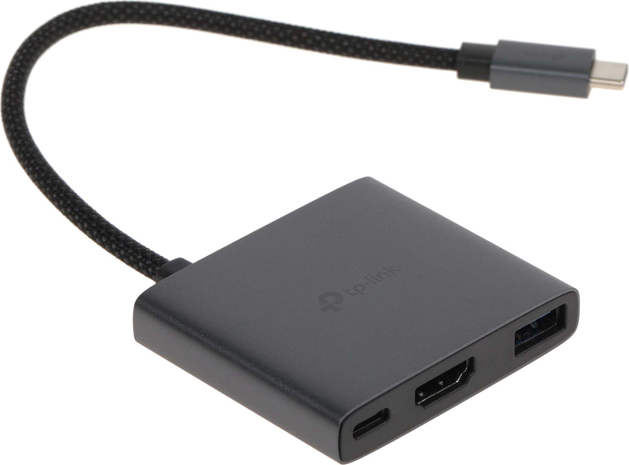 Разветвитель USB-C TP-Link UH3020C 1порт. серый — миниатюра 2