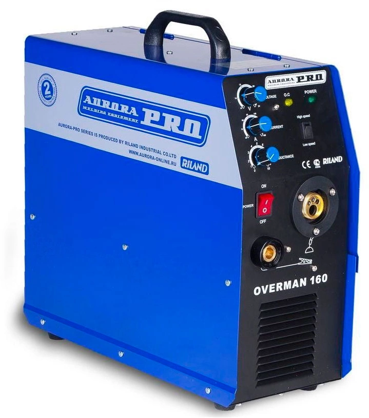 Сварочный аппарат Aurora Pro OVERMAN 160 Mosfet инвертор MIG-MAG 5.7кВт — миниатюра 2