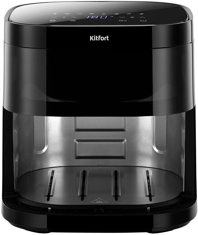 Аэрогриль Kitfort КТ-2291 5.7л 1700Вт красный/черный — миниатюра 5