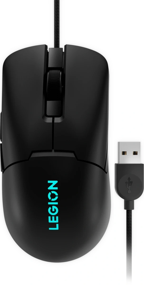 Мышь Lenovo Legion M300s RGB Gaming черный оптическая 8000dpi USB 5but (GY51H47350) — миниатюра 12