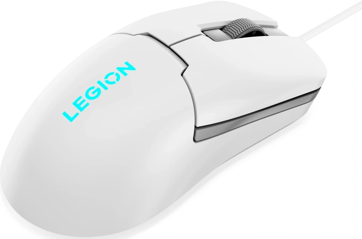 Мышь Lenovo Legion M300s RGB Gaming белый оптическая 8000dpi USB 5but (GY51H47351) — миниатюра 5