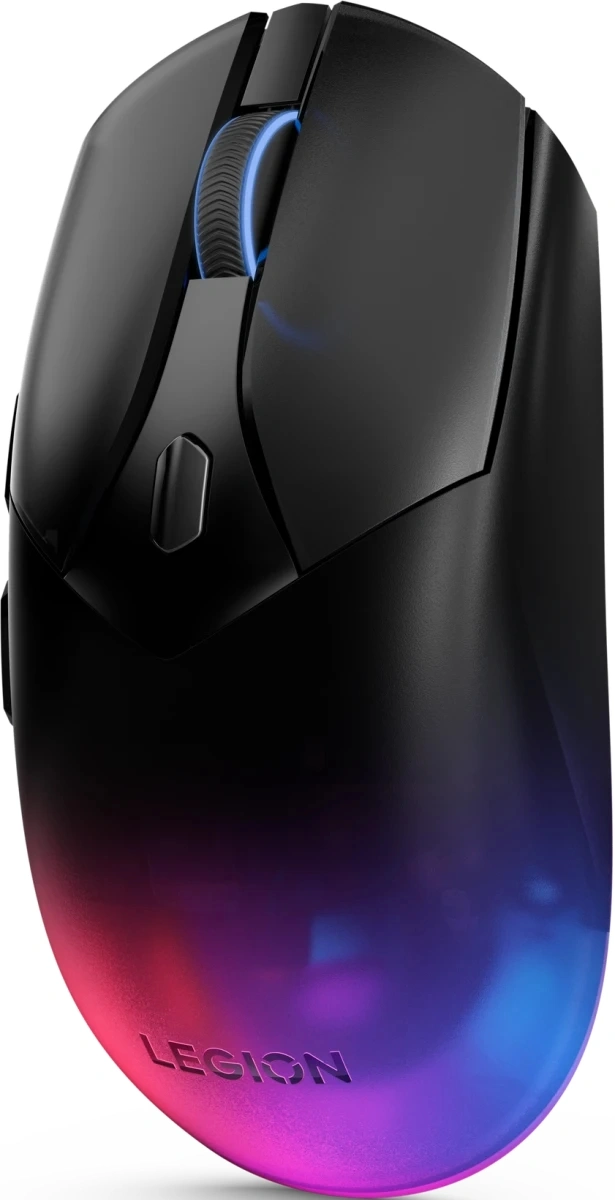 Мышь Lenovo Legion M410 Wireless RGB Gaming черный оптическая 16000dpi беспров. BT/Radio USB 5but (GY51P83012) — миниатюра 2