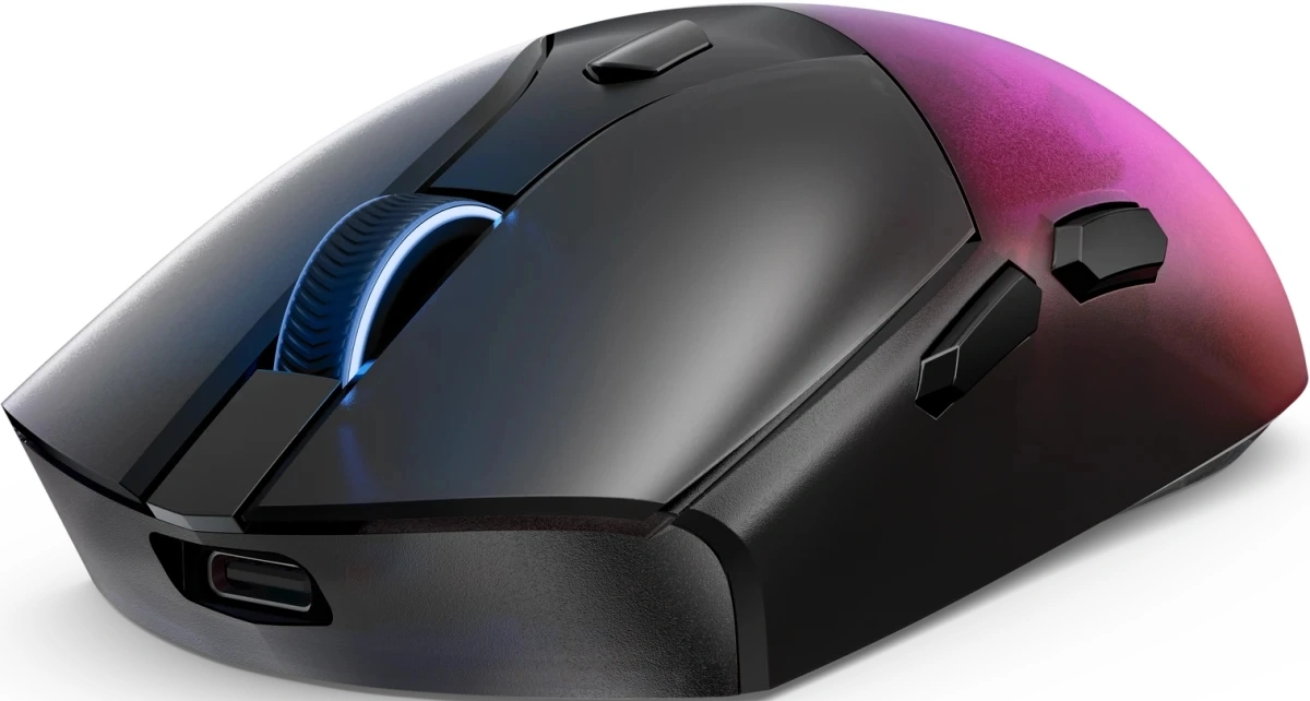 Мышь Lenovo Legion M410 Wireless RGB Gaming черный оптическая 16000dpi беспров. BT/Radio USB 5but (GY51P83012) — миниатюра 5