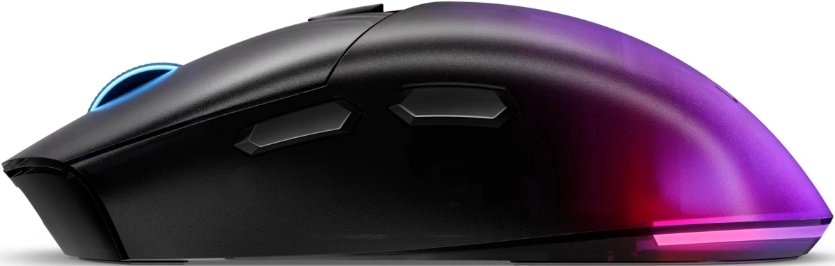 Мышь Lenovo Legion M410 Wireless RGB Gaming черный оптическая 16000dpi беспров. BT/Radio USB 5but (GY51P83012) — миниатюра 6
