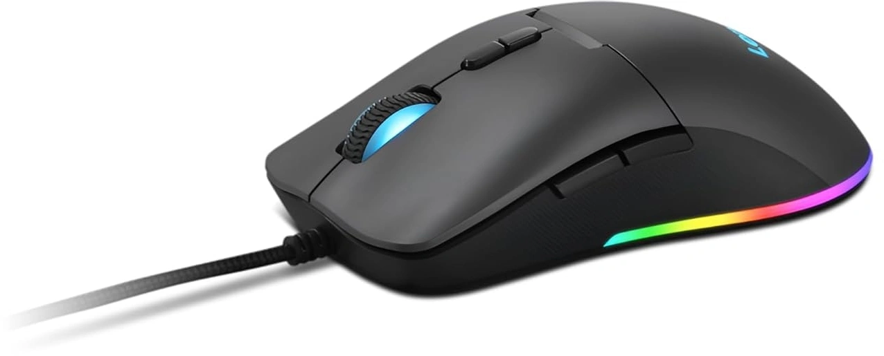 Мышь Lenovo M210 RGB Gaming черный оптическая 8000dpi USB 6but (GY51M74265) — миниатюра 2