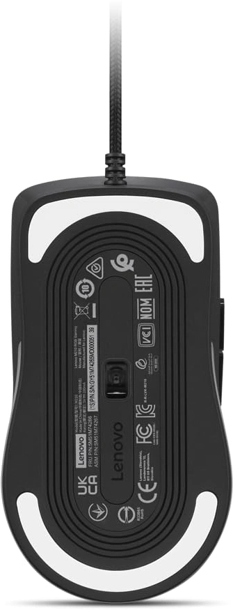 Мышь Lenovo M210 RGB Gaming черный оптическая 8000dpi USB 6but (GY51M74265) — миниатюра 3