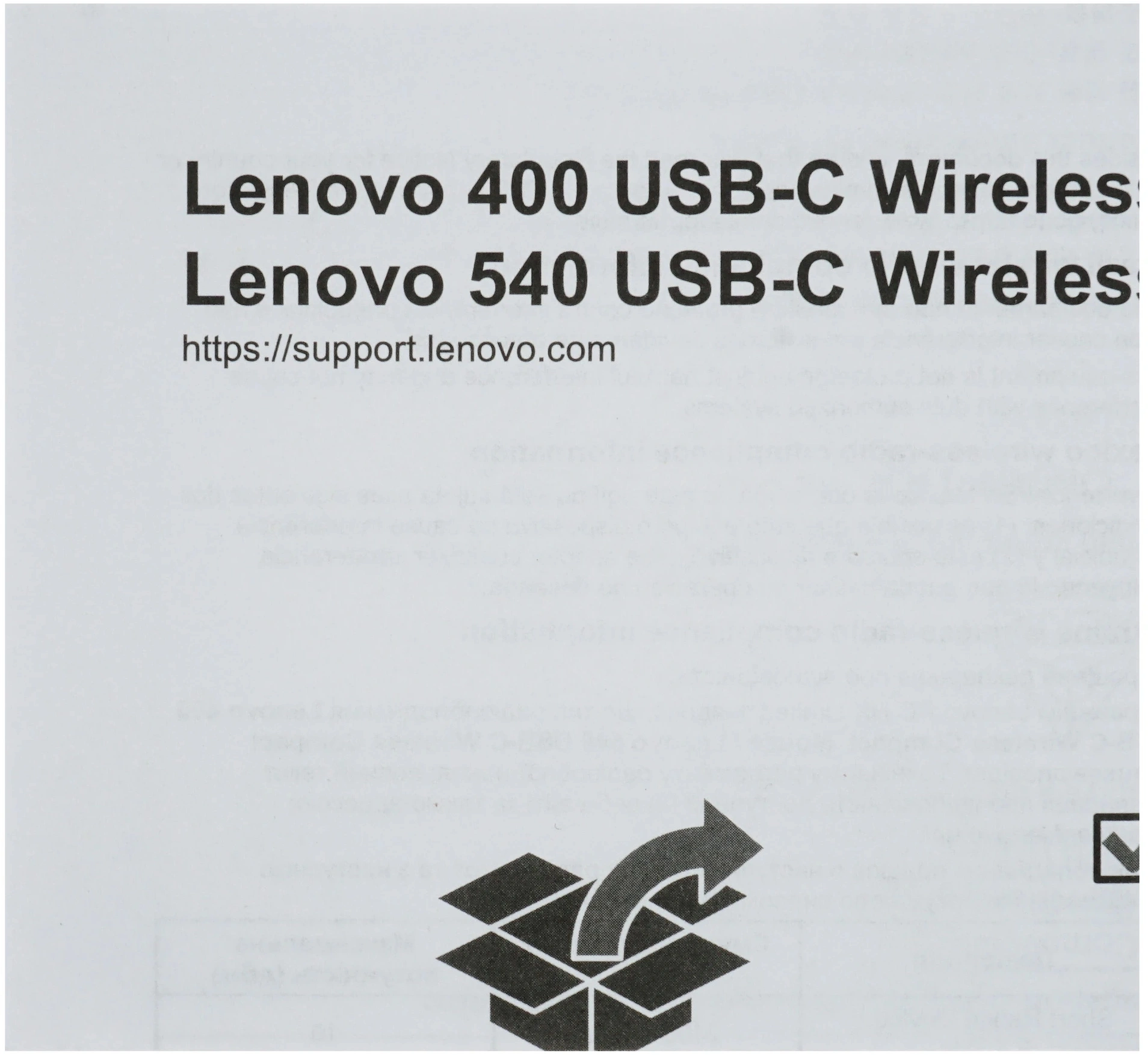 Мышь Lenovo 540 USB-C Wireless Compact светло-серый оптическая 2400dpi беспров. USB-C для ноутбука 3but (GY51D20869) — миниатюра 7