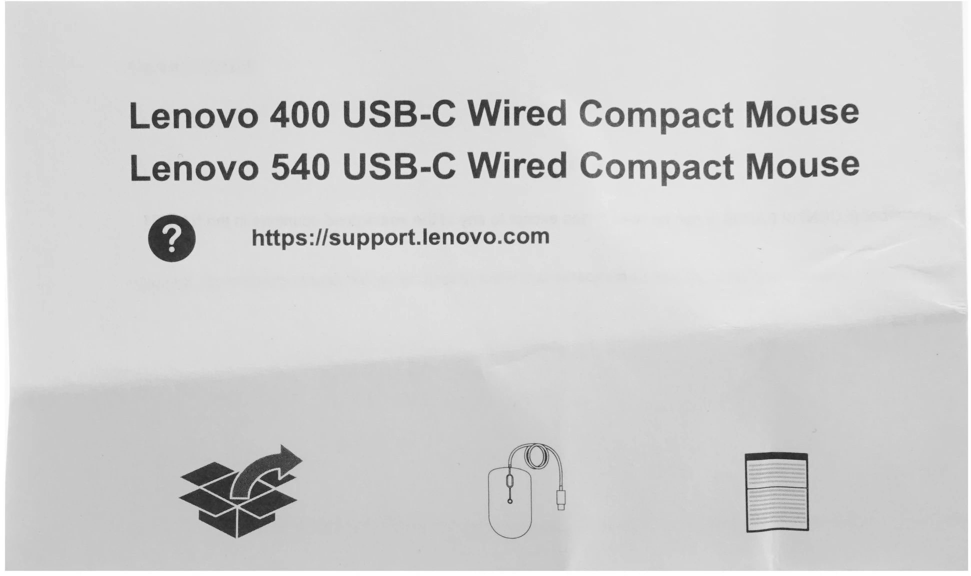 Мышь Lenovo 540 синий оптическая 2400dpi USB 3but (GY51D20878) — миниатюра 7