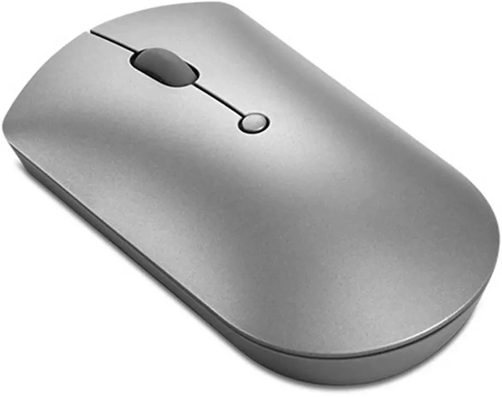 Мышь Lenovo 600 Bluetooth Silent светло-серый оптическая 2400dpi silent беспров. 2but (GY50X88832) — миниатюра 2