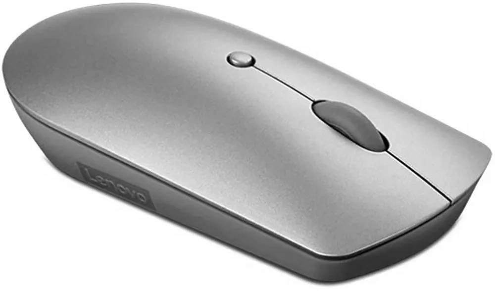 Мышь Lenovo 600 Bluetooth Silent светло-серый оптическая 2400dpi silent беспров. 2but (GY50X88832) — миниатюра 3