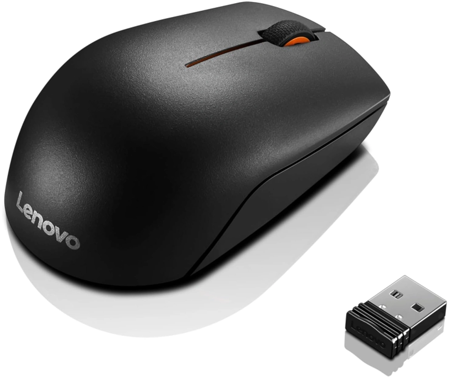 Мышь Lenovo 300 Wireless Compact черный оптическая 1000dpi беспров. USB 2but (GX30K79401) — миниатюра 4