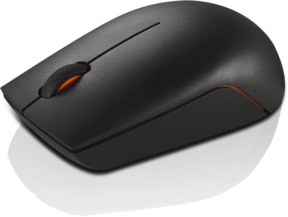 Мышь Lenovo 300 Wireless Compact черный оптическая 1000dpi беспров. USB 2but (GX30K79401) — миниатюра 5