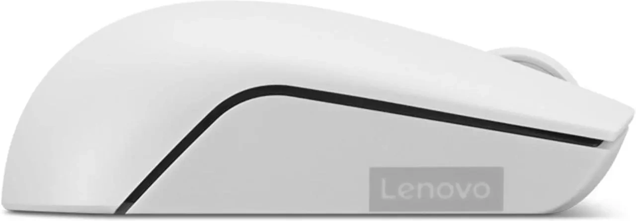 Мышь Lenovo 300 Wireless Compact светло-серый оптическая 1000dpi беспров. USB 2but (GY51L15677) — миниатюра 4