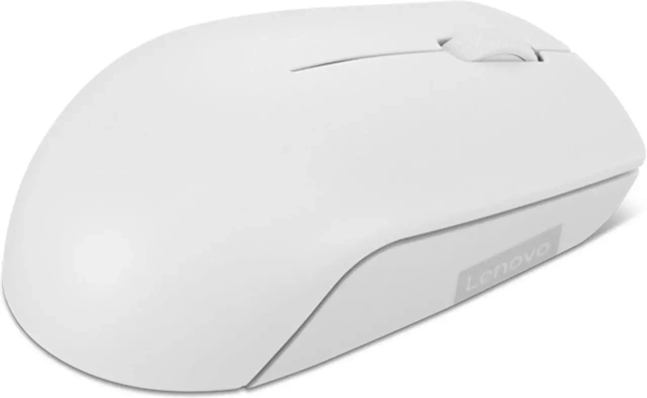 Мышь Lenovo 300 Wireless Compact светло-серый оптическая 1000dpi беспров. USB 2but (GY51L15677) — миниатюра 5