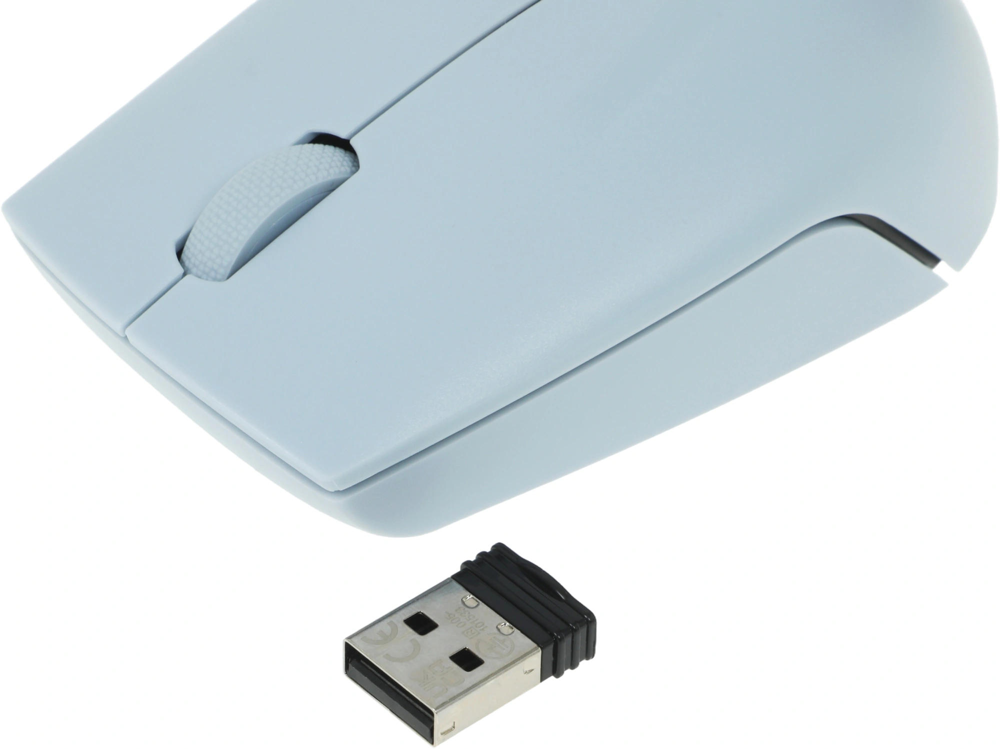 Мышь Lenovo 300 Wireless Compact светло-голубой оптическая 1000dpi беспров. USB 2but (GY51L15679) — миниатюра 7