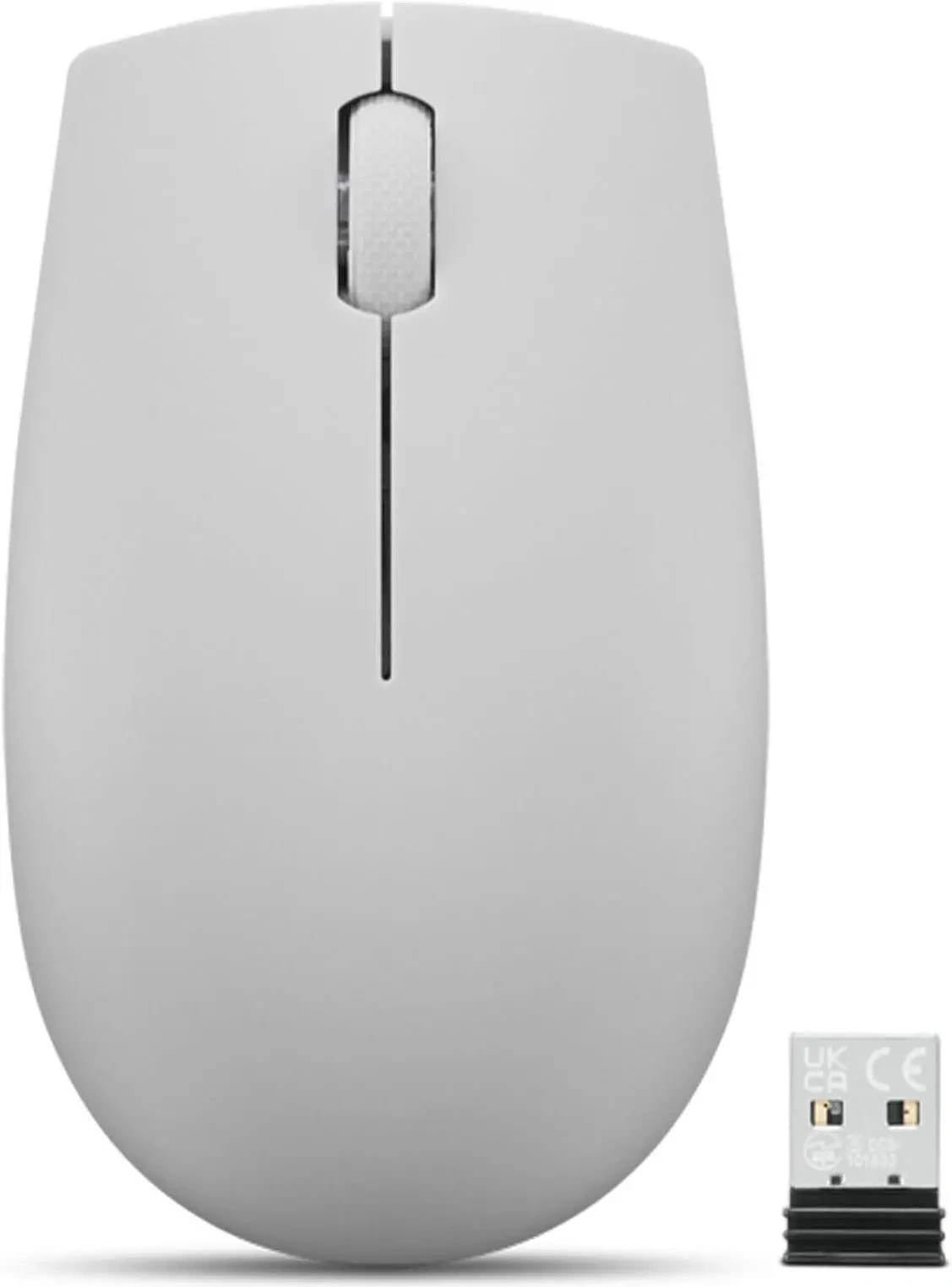 Мышь Lenovo 300 Wireless Compact серый оптическая 1000dpi беспров. (GY51L15678)
