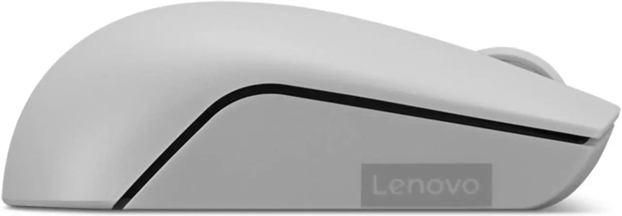 Мышь Lenovo 300 Wireless Compact серый оптическая 1000dpi беспров. USB 2but (GY51L15678) — миниатюра 4