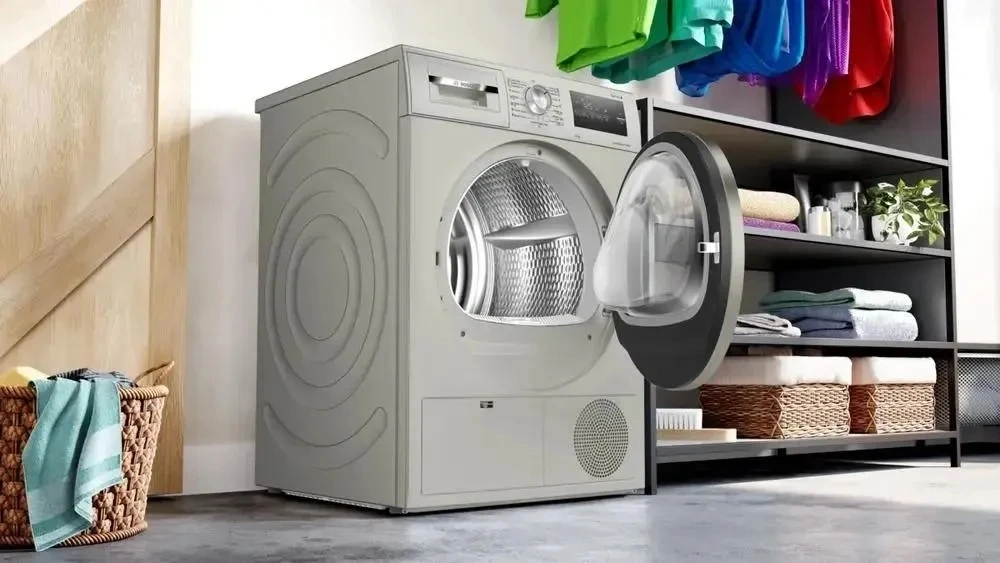 Сушильная машина Bosch WTN86212ME пан.англ. кл.энер.:A+++ макс.загр.:8кг серый — миниатюра 8