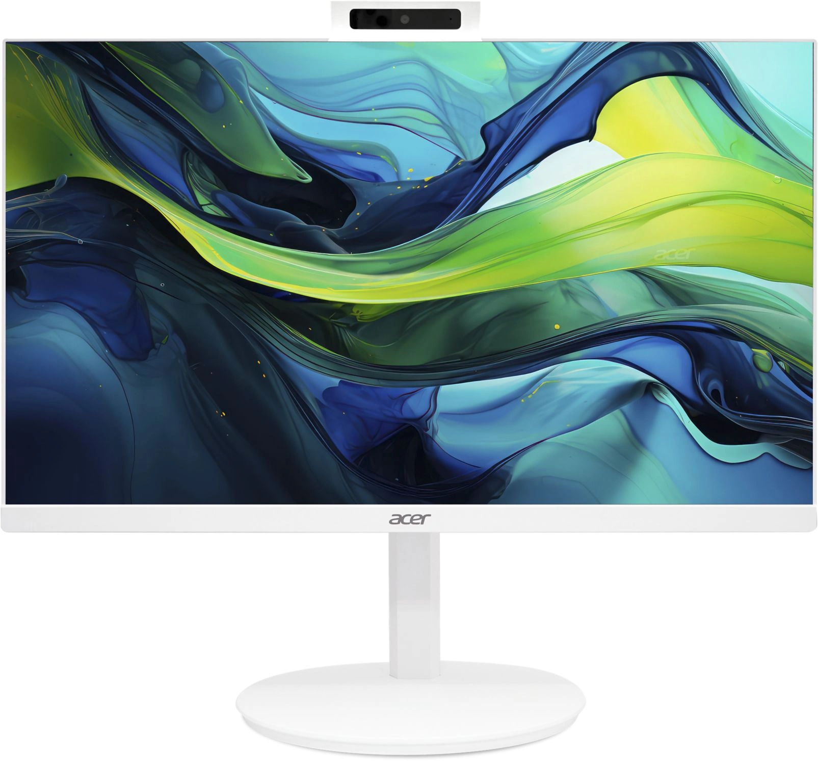 Моноблок Acer Aspire C24A-GRPL 23.8" Full HD i5 13420H (2.1) 16Gb SSD512Gb UHDG CR Eshell GbitEth WiFi BT 90W клавиатура мышь Cam белый 1920x1080