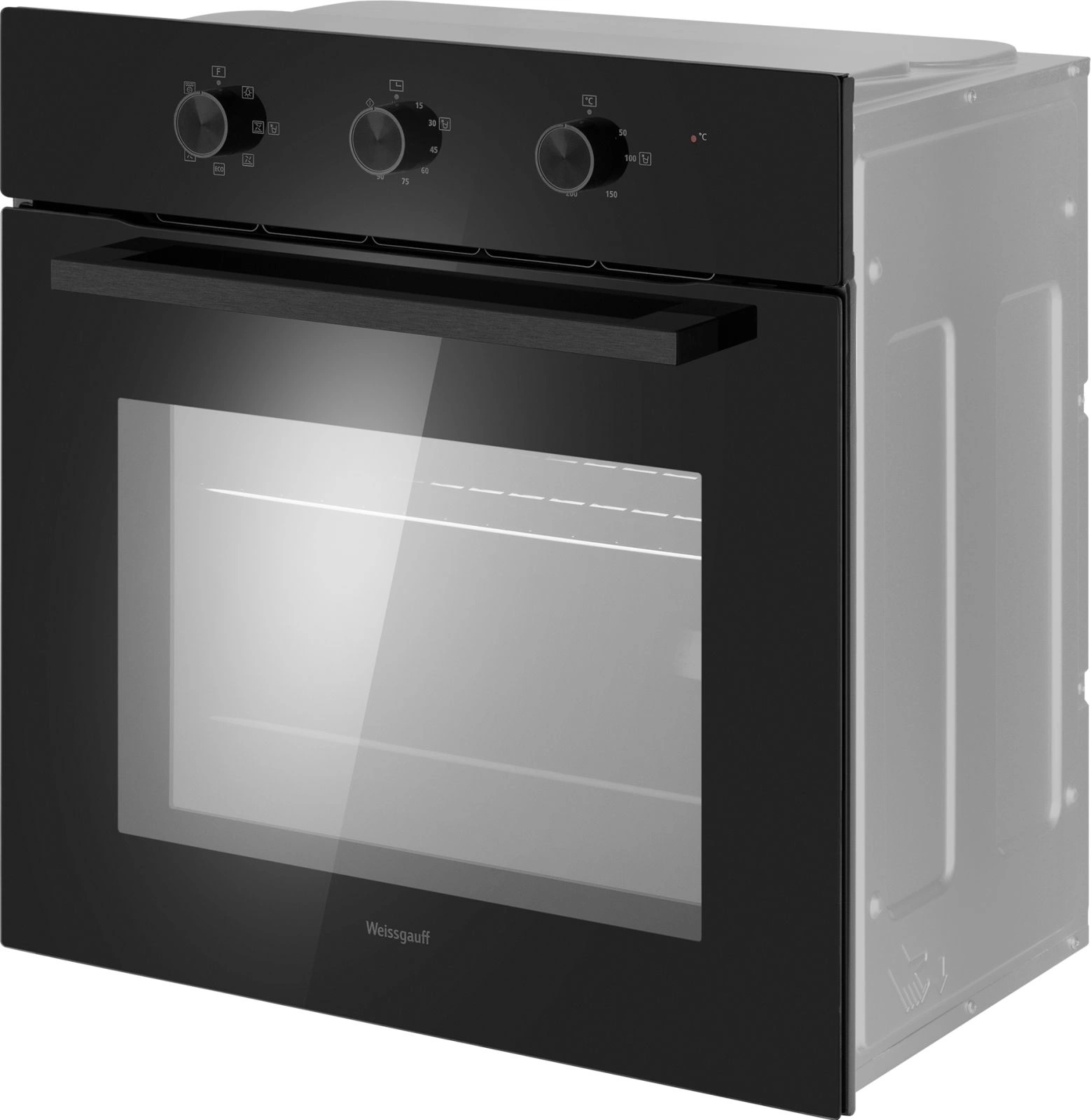 Духовой шкаф Электрический Weissgauff EOM 19 MB Edition черный — миниатюра 3